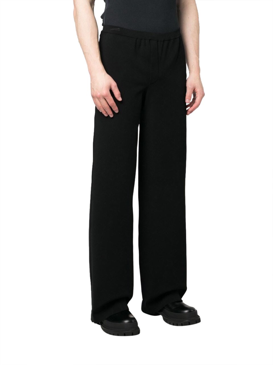Ferragamo Trousers Black Zwart
