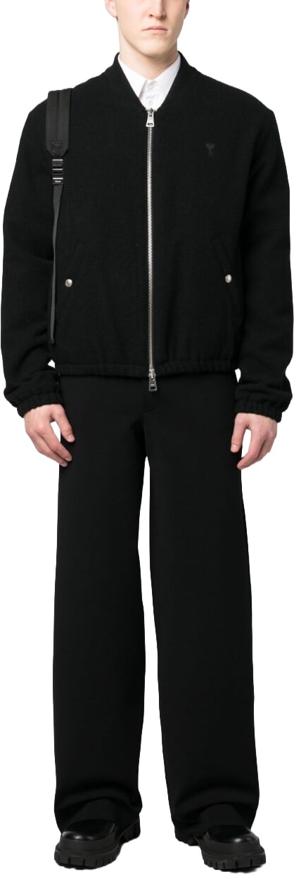 Ferragamo Trousers Black Zwart