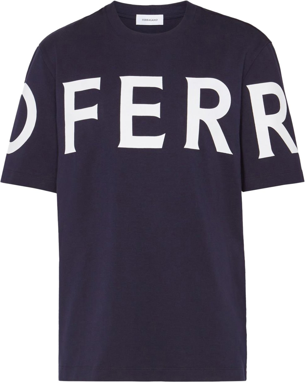 Ferragamo T-Shirts And Polos Blue Blauw