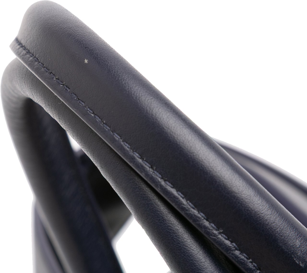 Ferragamo Small Leather Hug Satchel Zwart