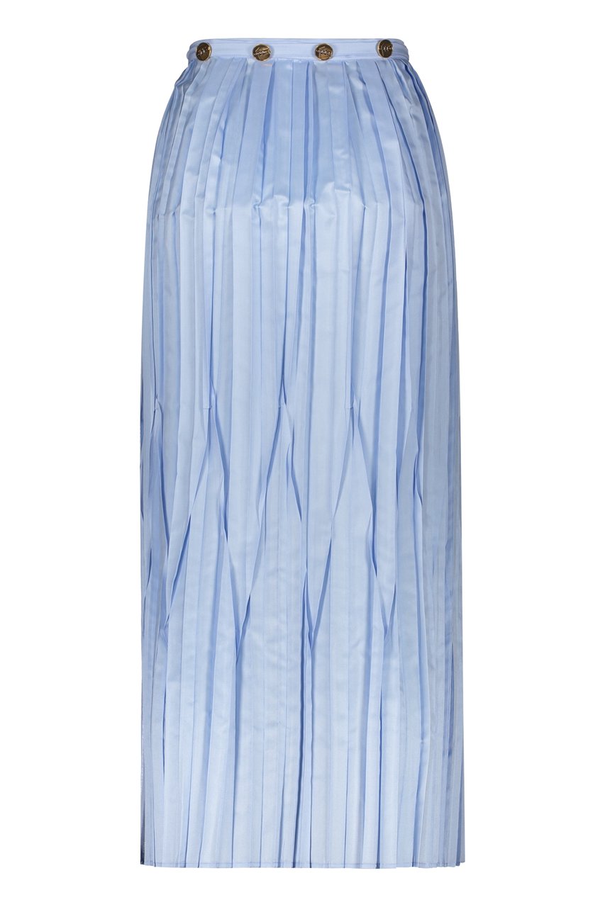 Ferragamo Pleated skirt Lichtblauw