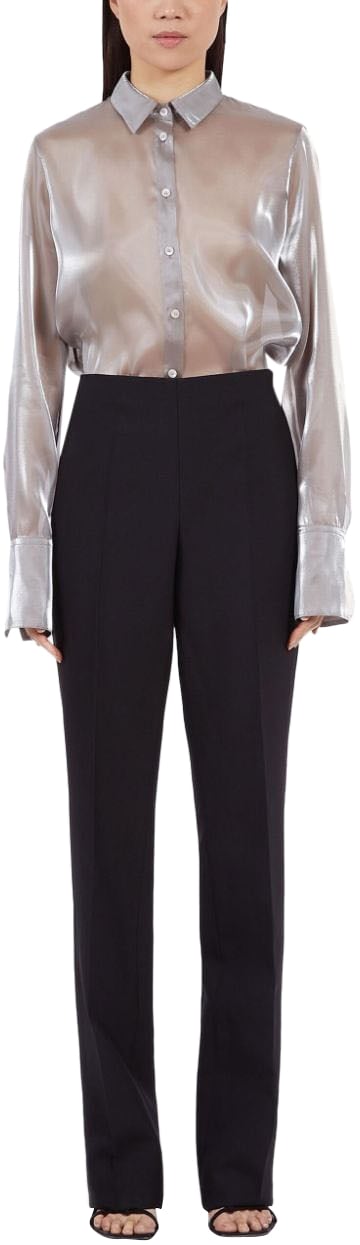 Ferragamo Trousers Black Zwart