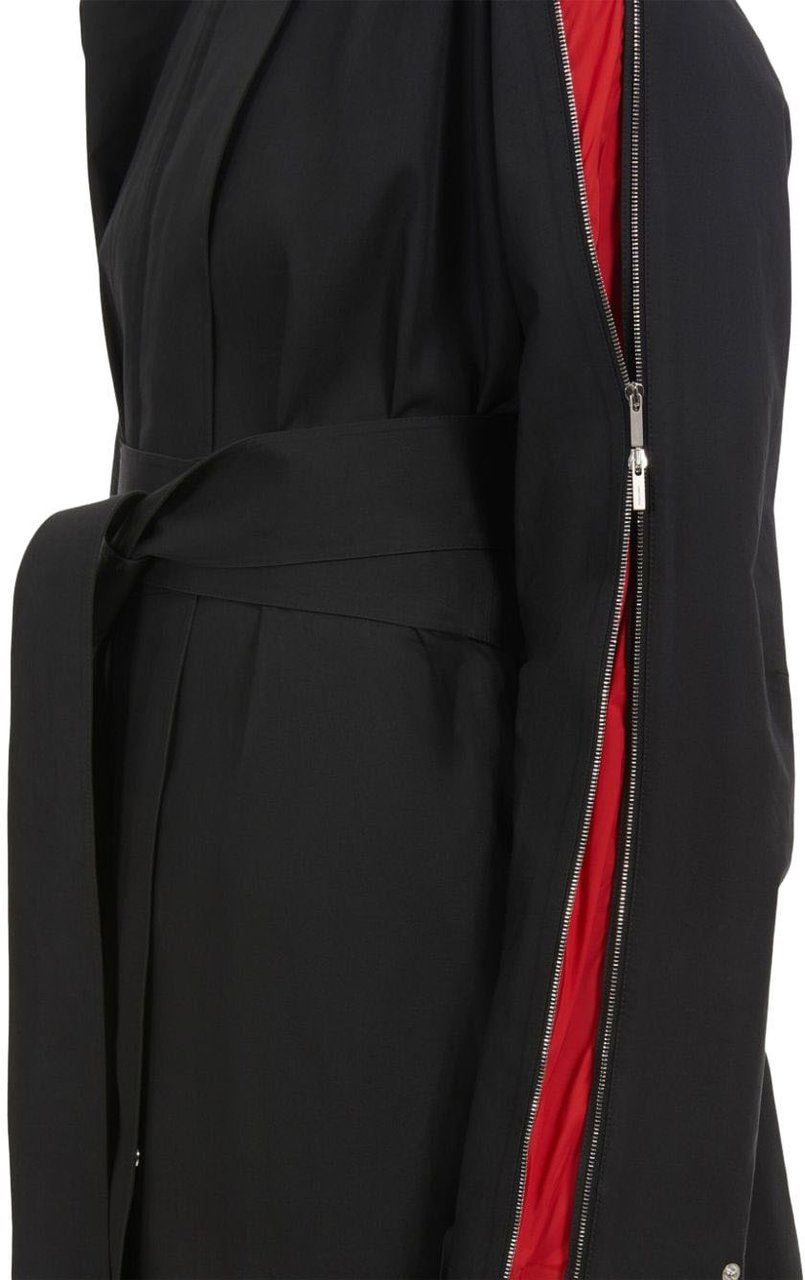 Ferragamo Coats Black Zwart