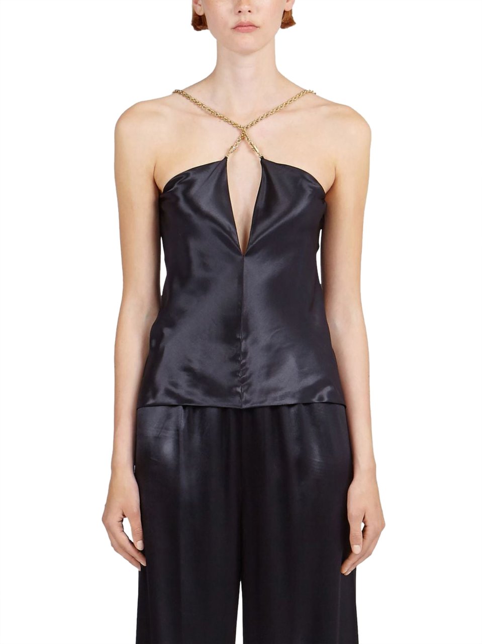 Ferragamo Top Black Zwart