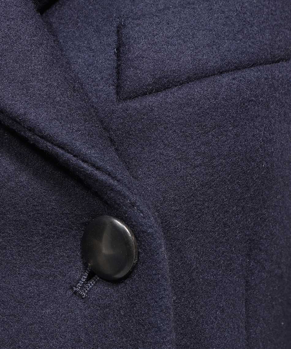 Ferragamo Wool long coat Blauw