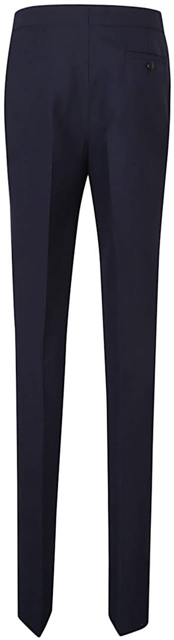 Ferragamo Trousers Blue Blauw