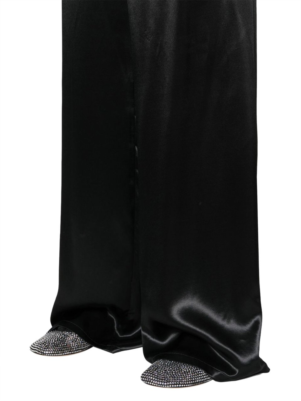 Ferragamo Trousers Black Zwart