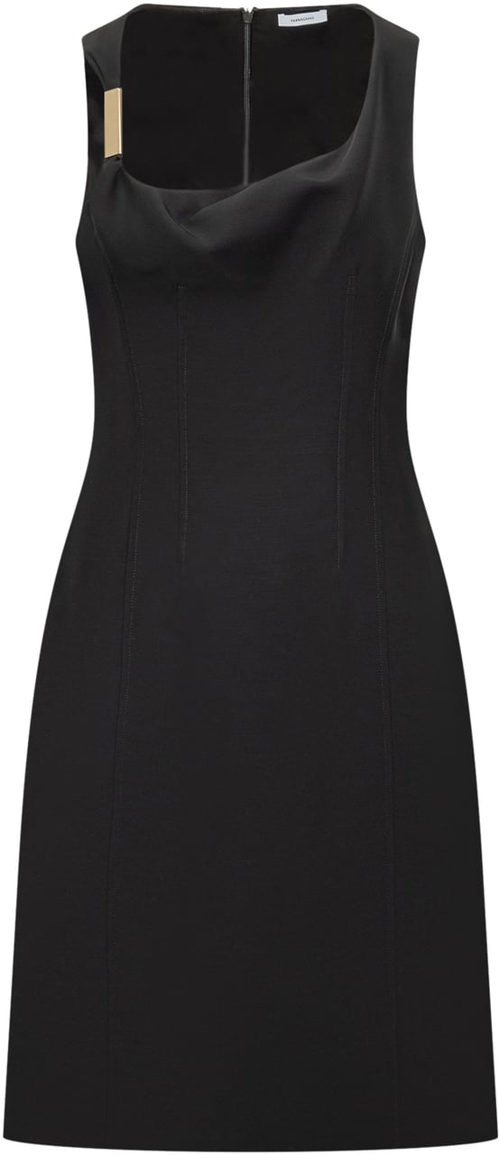 Ferragamo Abito Lungo Zwart