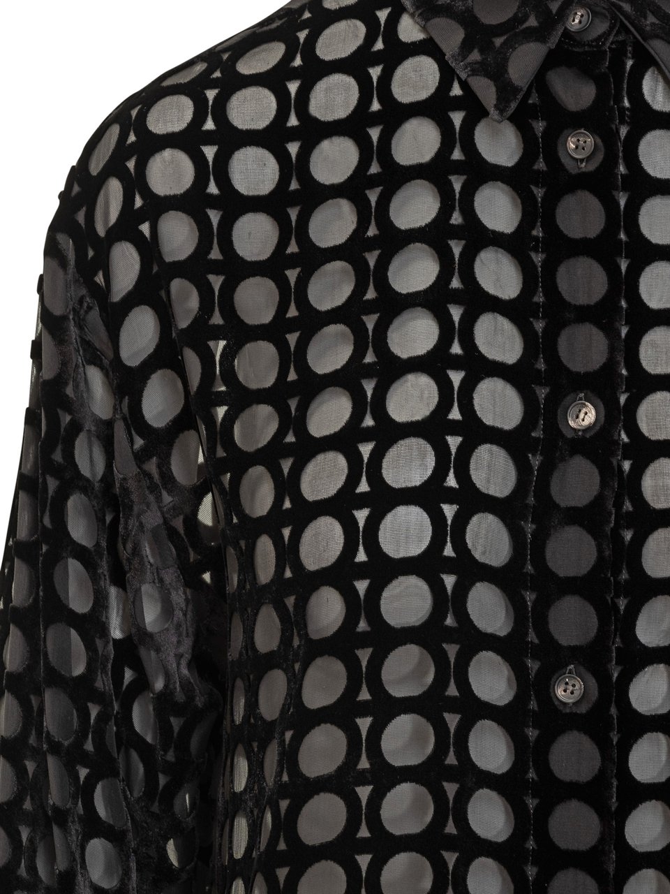 Ferragamo Camicia Ferragamo Zwart