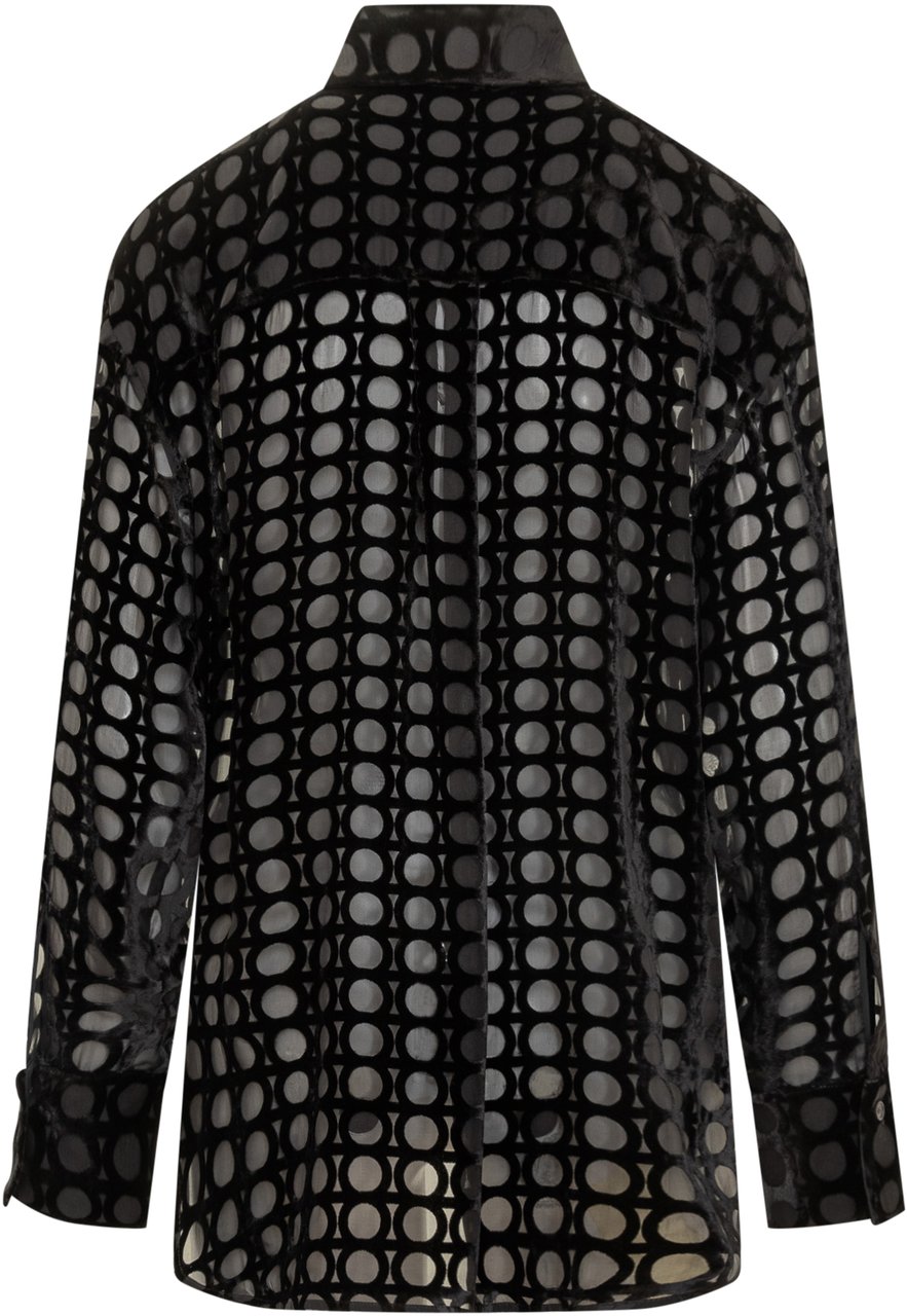 Ferragamo Camicia Ferragamo Zwart