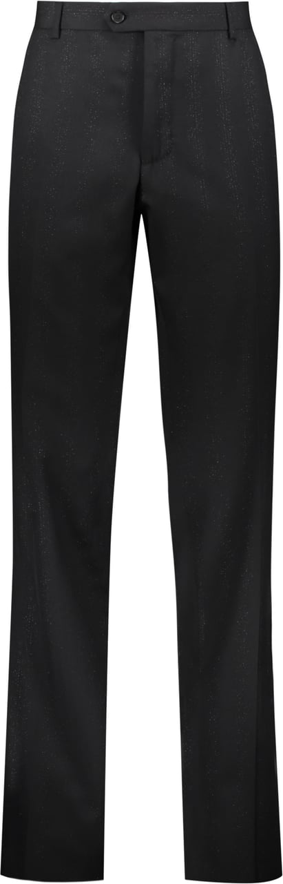 Ferragamo Virgin wool tailored trousers Zwart
