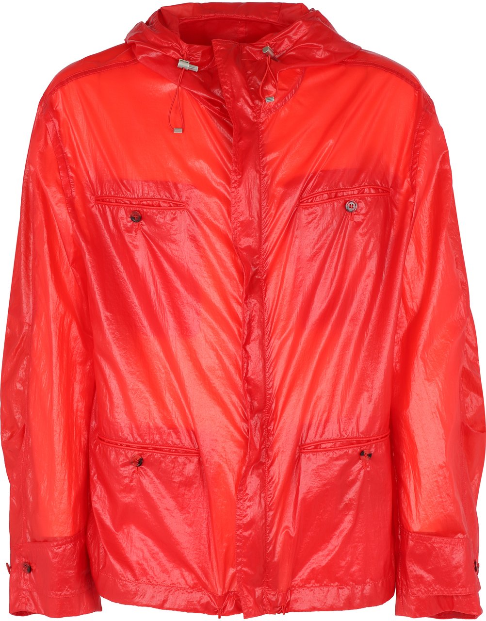 Ferragamo Techno fabric jacket Rood