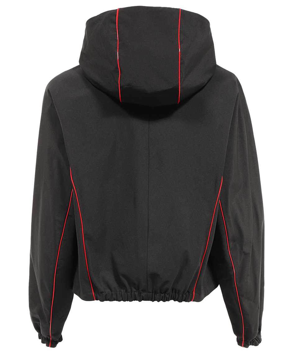 Ferragamo Techno fabric jacket Zwart