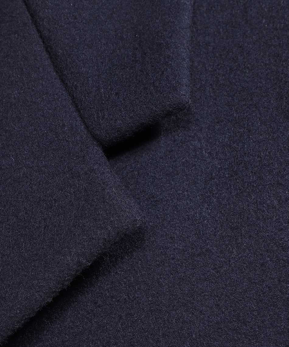 Ferragamo Wool long coat Blauw