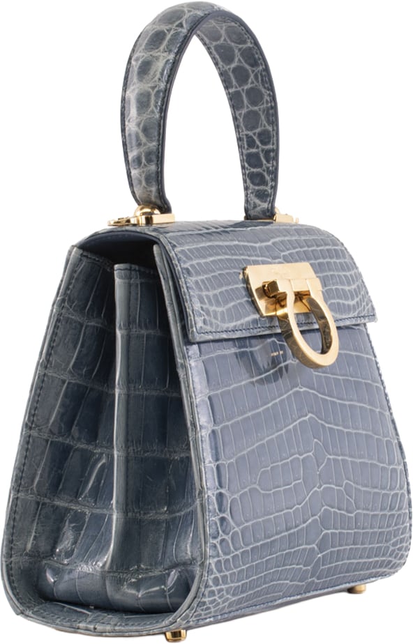Ferragamo Bags Clear Blue Lichtblauw