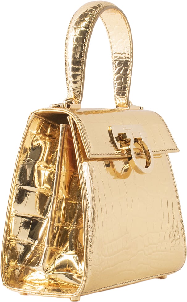 Ferragamo Bags Golden Goud