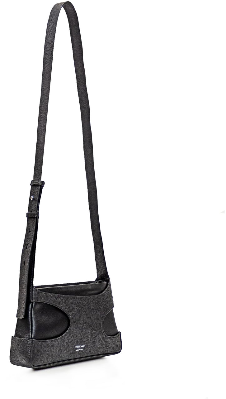 Ferragamo Borsa Cut Out Zwart