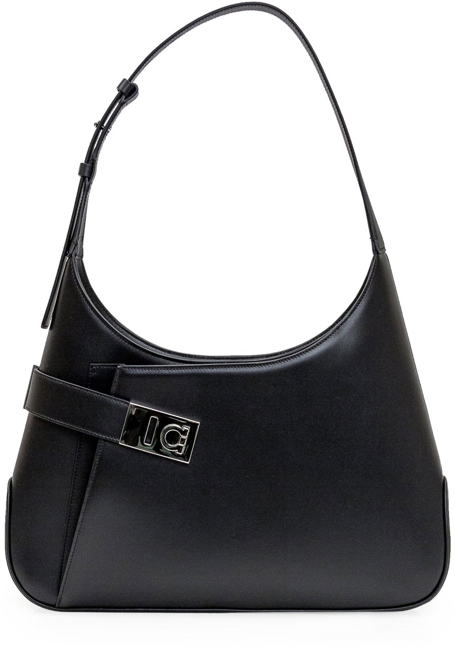 Ferragamo Borsa Hobo Zwart