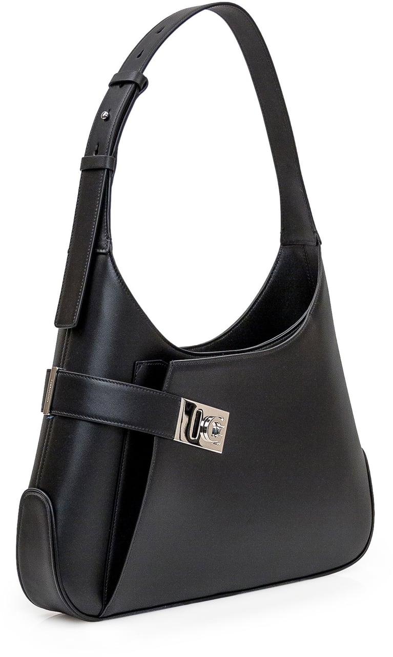 Ferragamo Borsa Hobo Zwart