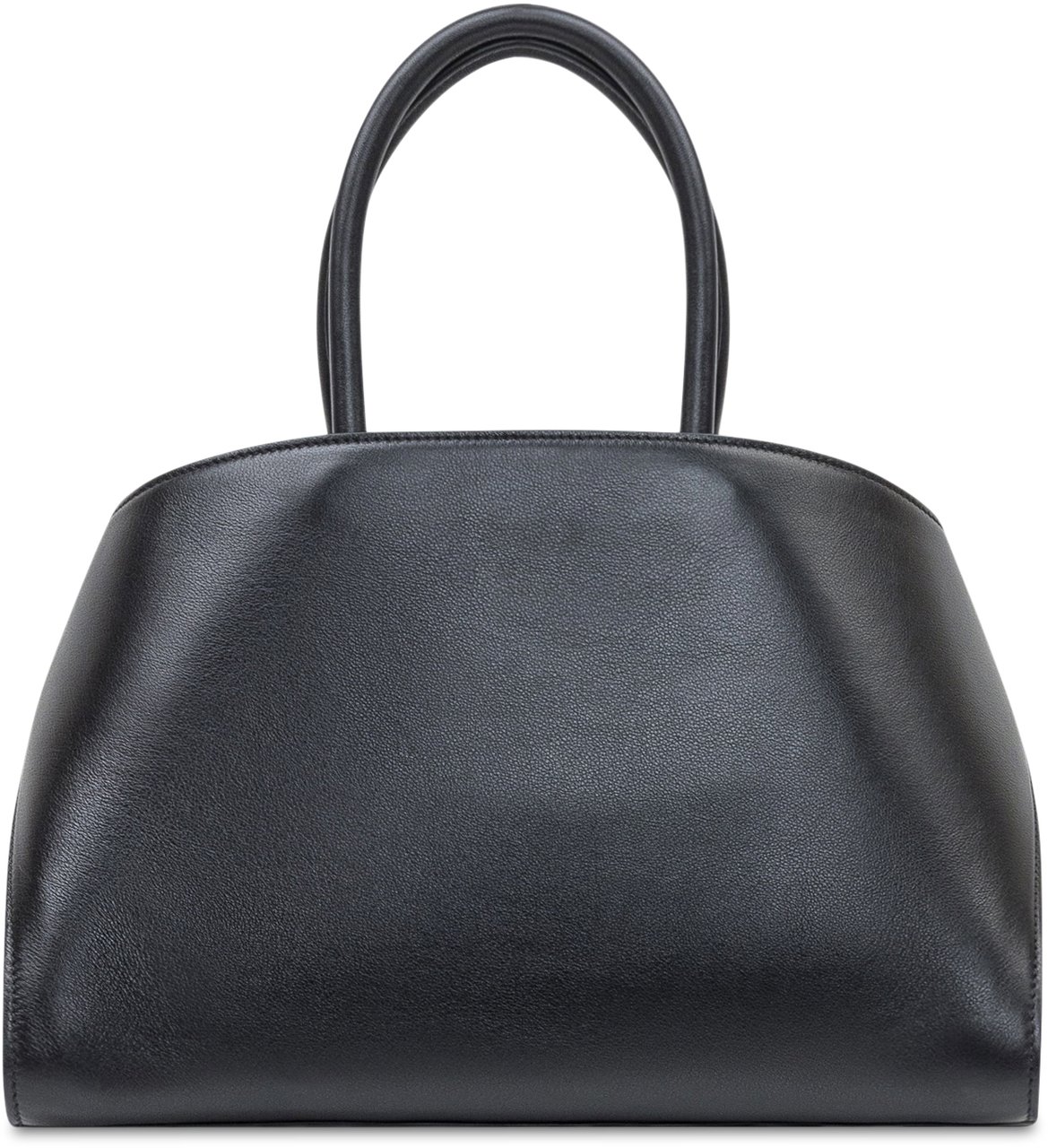 Ferragamo Borsa Hug con Doppi Manici Zwart