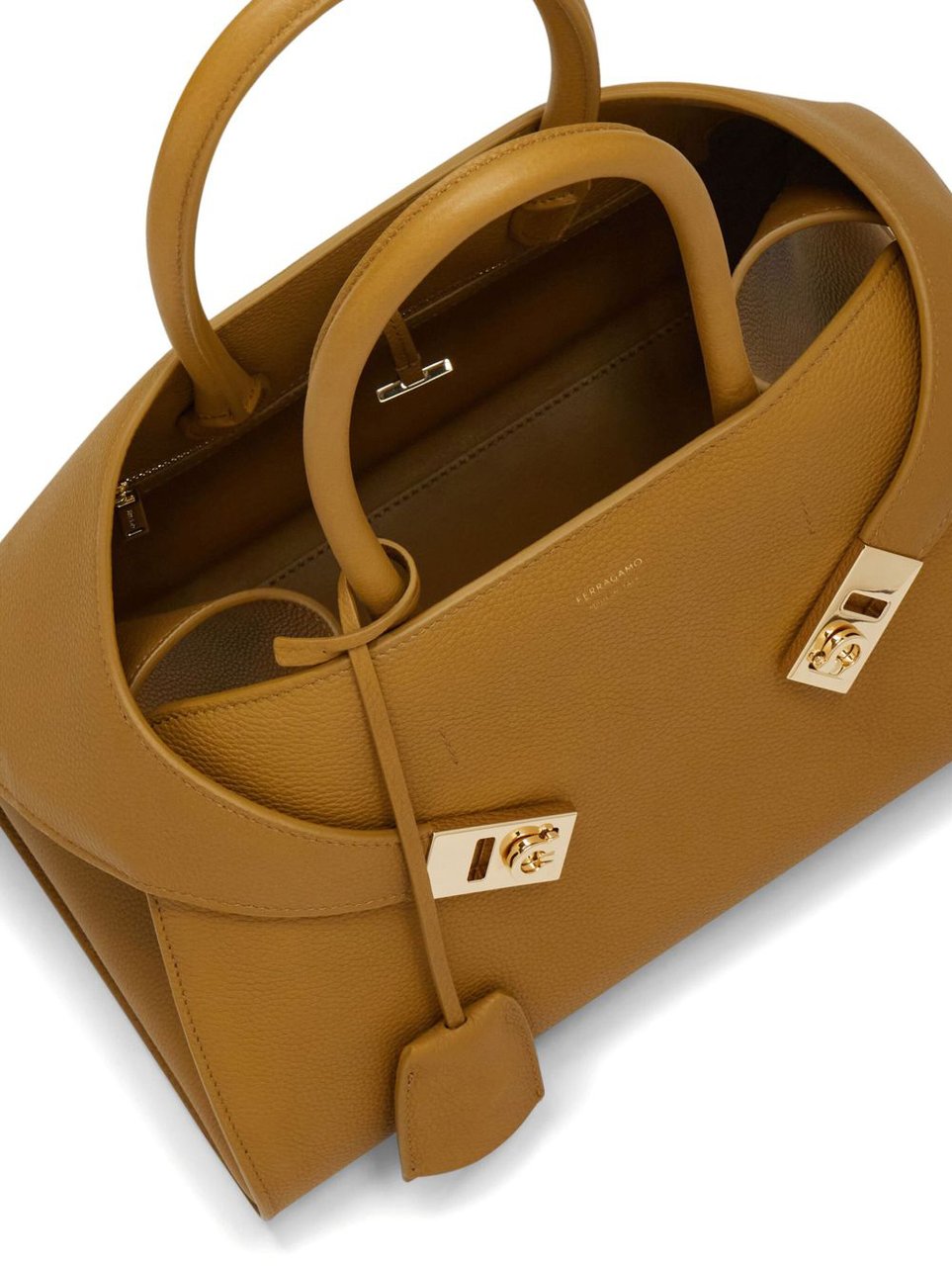 Ferragamo Bags Leather Brown Bruin