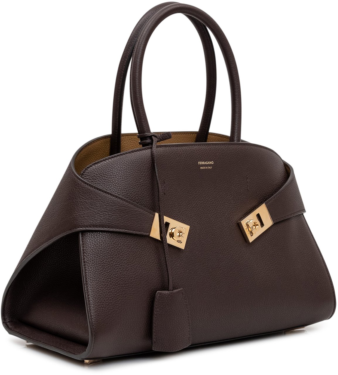 Ferragamo Borsa a Mano Hug Th S Bruin