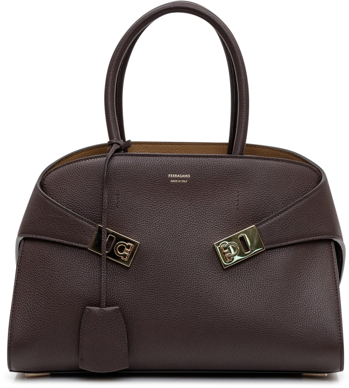 Ferragamo Borsa a Mano Hug Th S Bruin