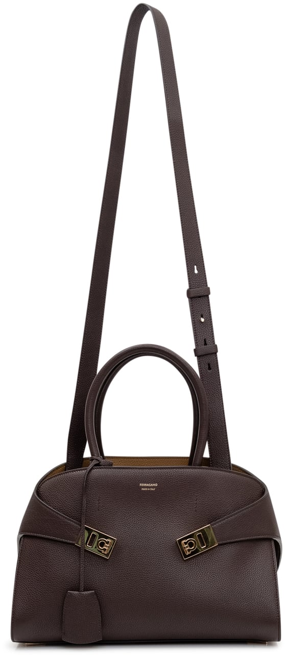 Ferragamo Borsa a Mano Hug Th S Bruin