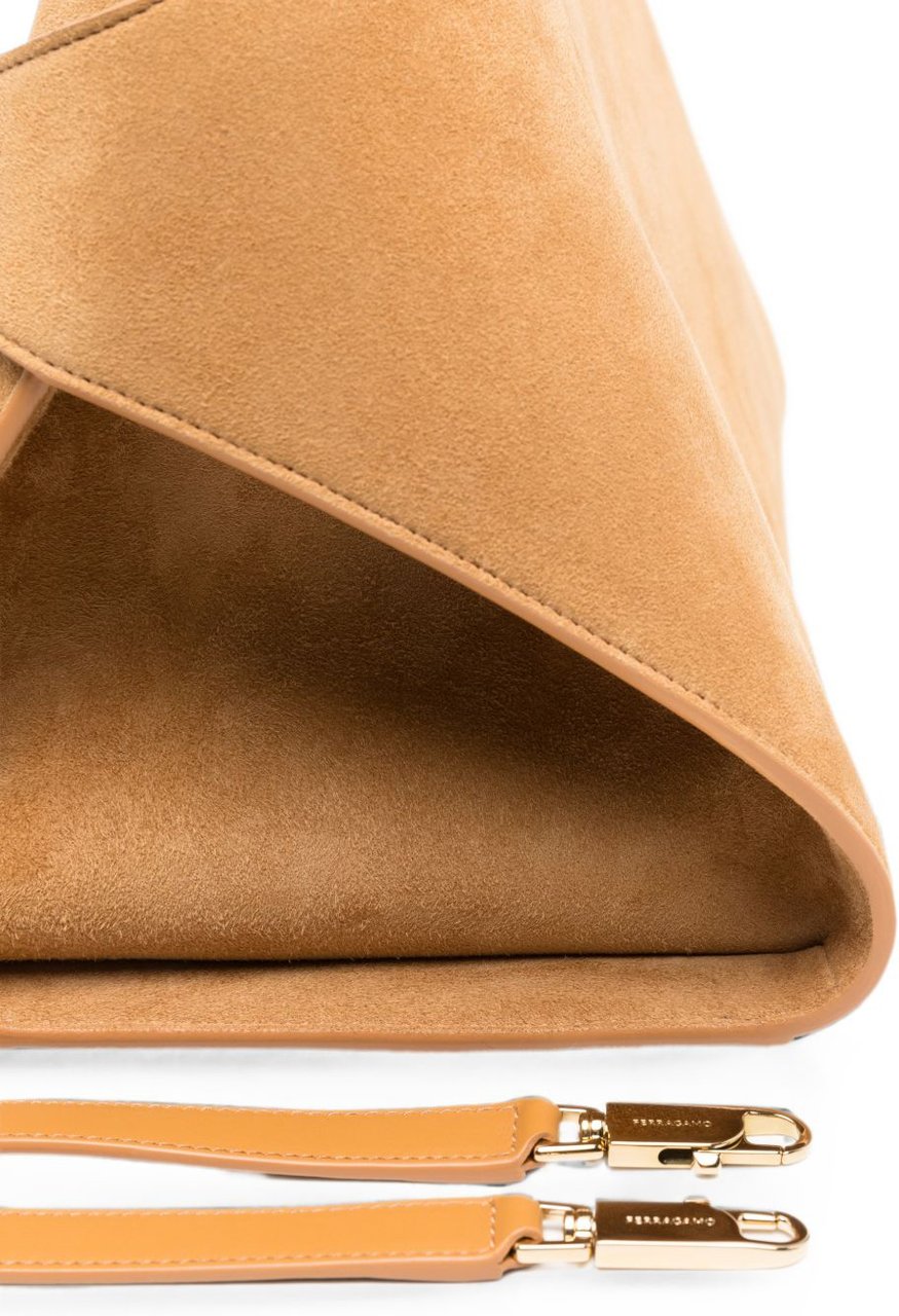 Ferragamo Bags Beige Beige
