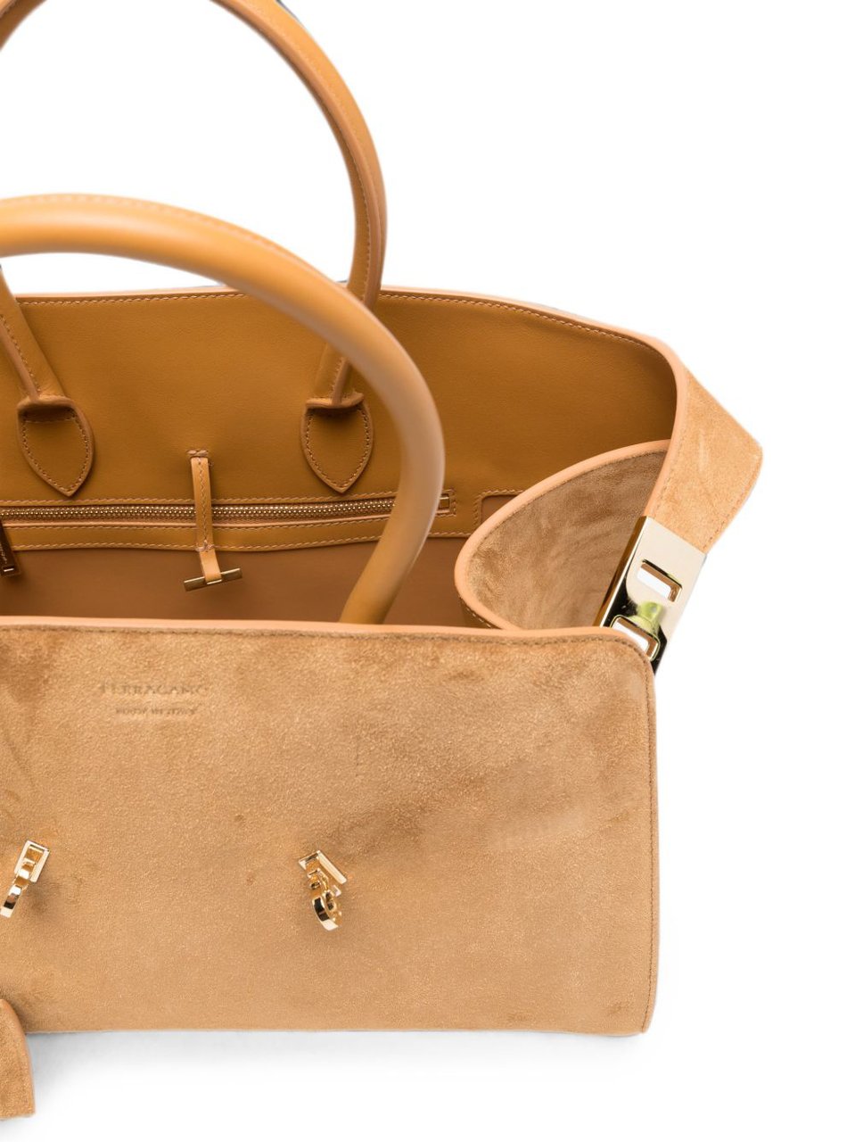 Ferragamo Bags Beige Beige