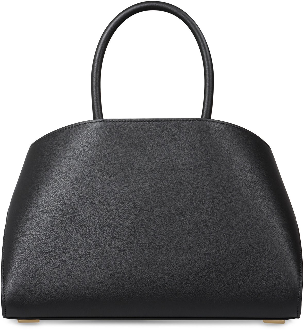 Ferragamo Hug S leather handbag Zwart