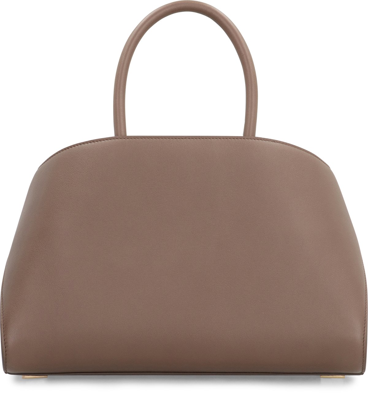 Ferragamo Hug S leather handbag Bruin