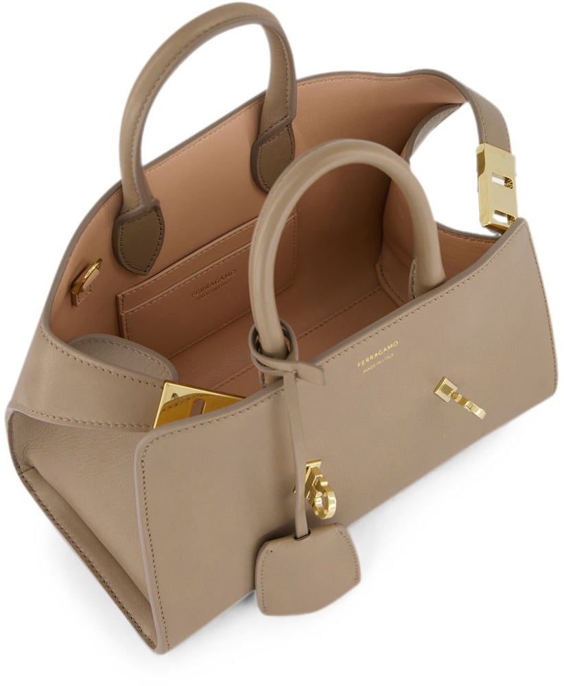 Ferragamo Bags Grey Taupe