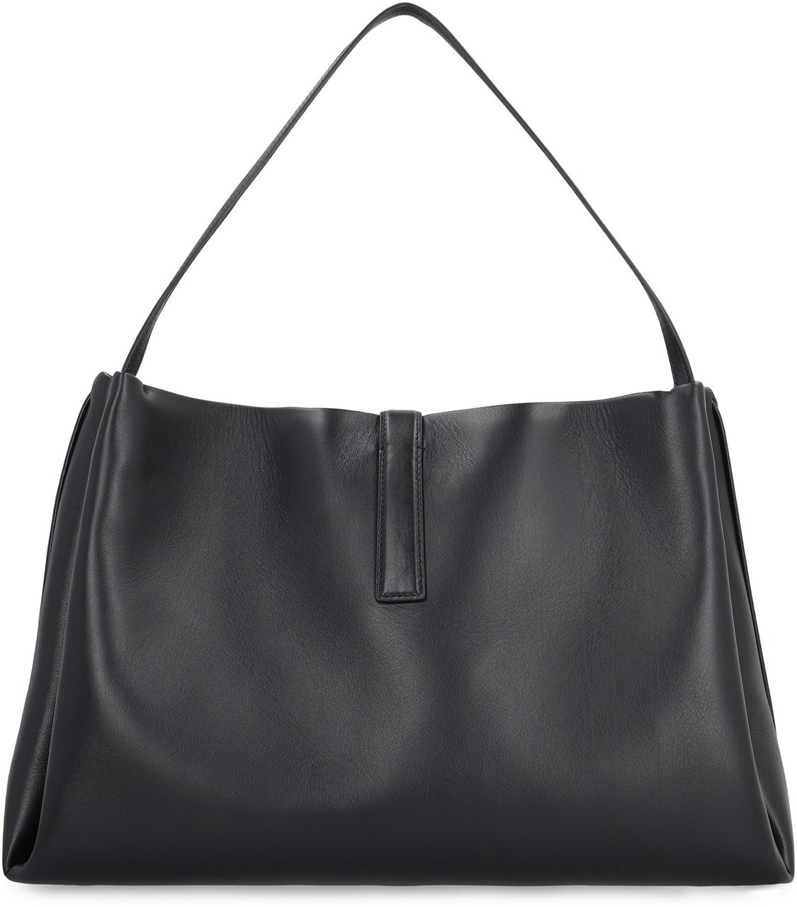 Ferragamo Leather tote Zwart