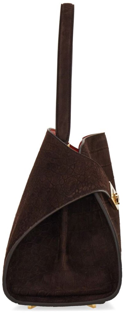 Ferragamo Bags Marrone Scuro Bruin