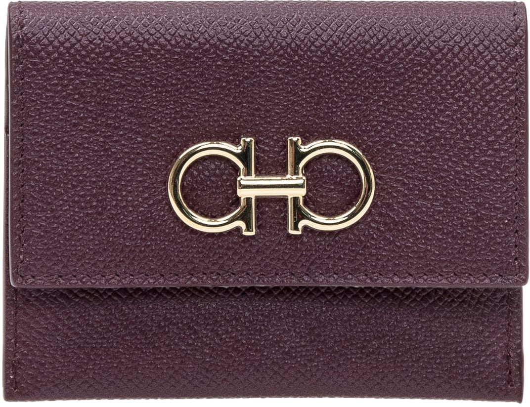 Ferragamo Portafoglio Compat Paars