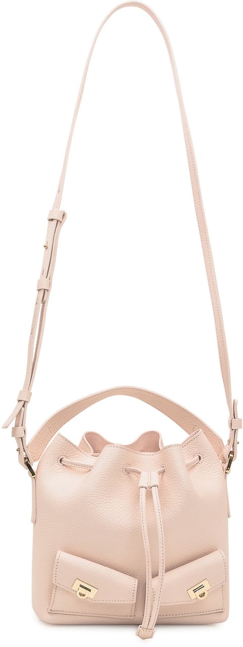 Ferragamo Borsa secchiello Ferragamo in pelle rosa Roze