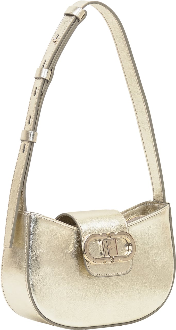 Ferragamo Borsa A Spalla Gabry Zilver