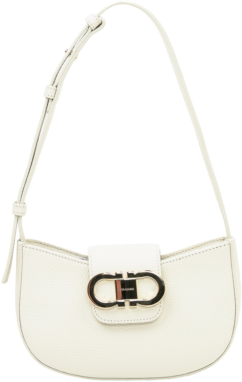Ferragamo Borsa Gabry a Spalla Wit