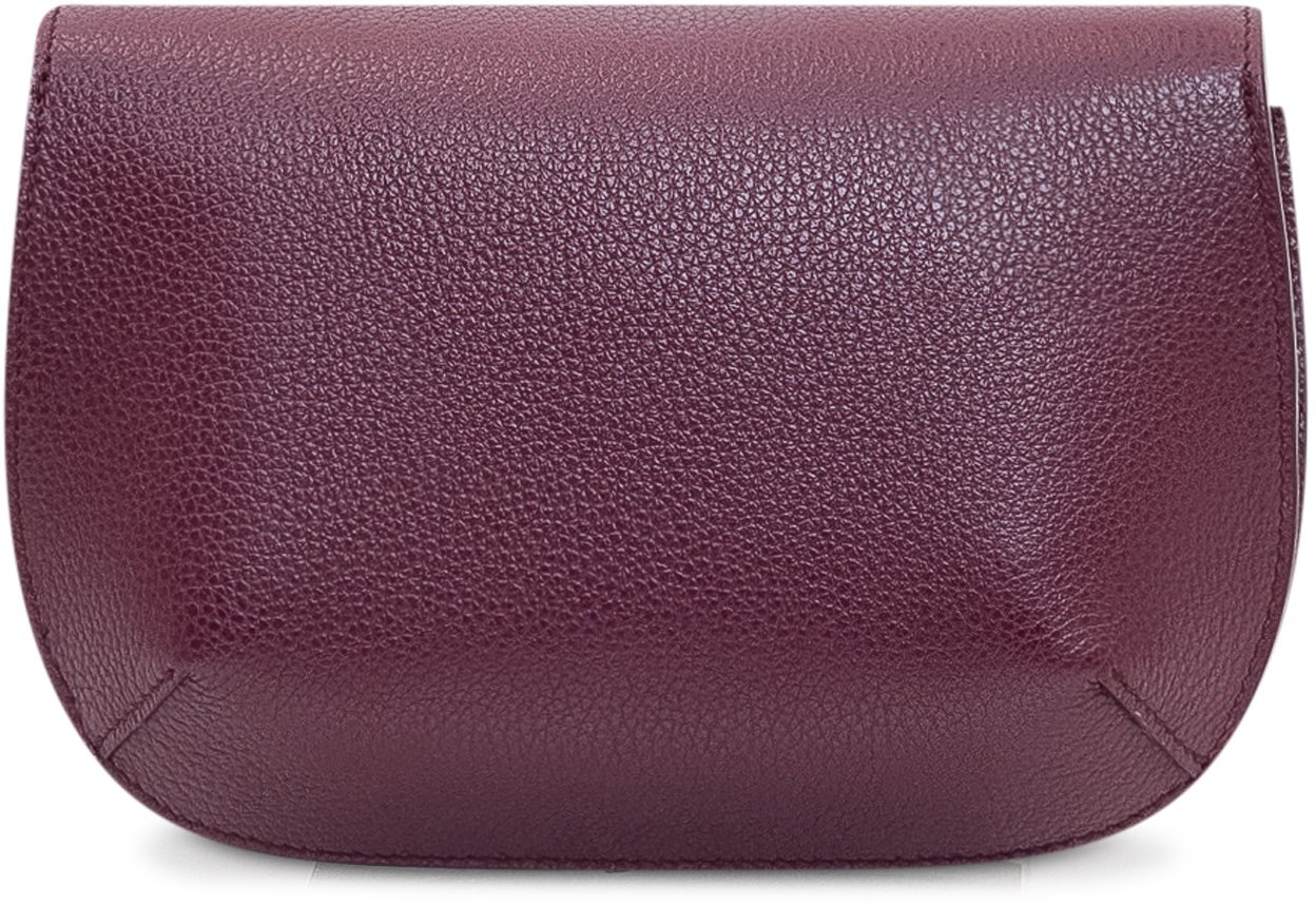 Ferragamo Borsa Lizzy con Patta e Chiusura in Metallo Paars