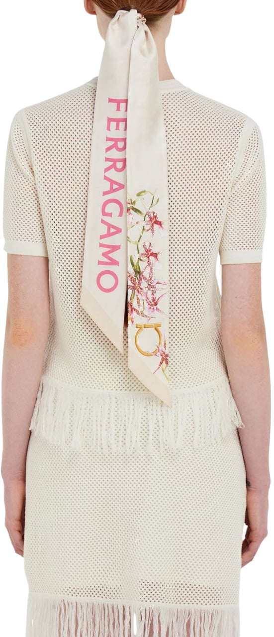 Ferragamo Scarfs Powder Roze