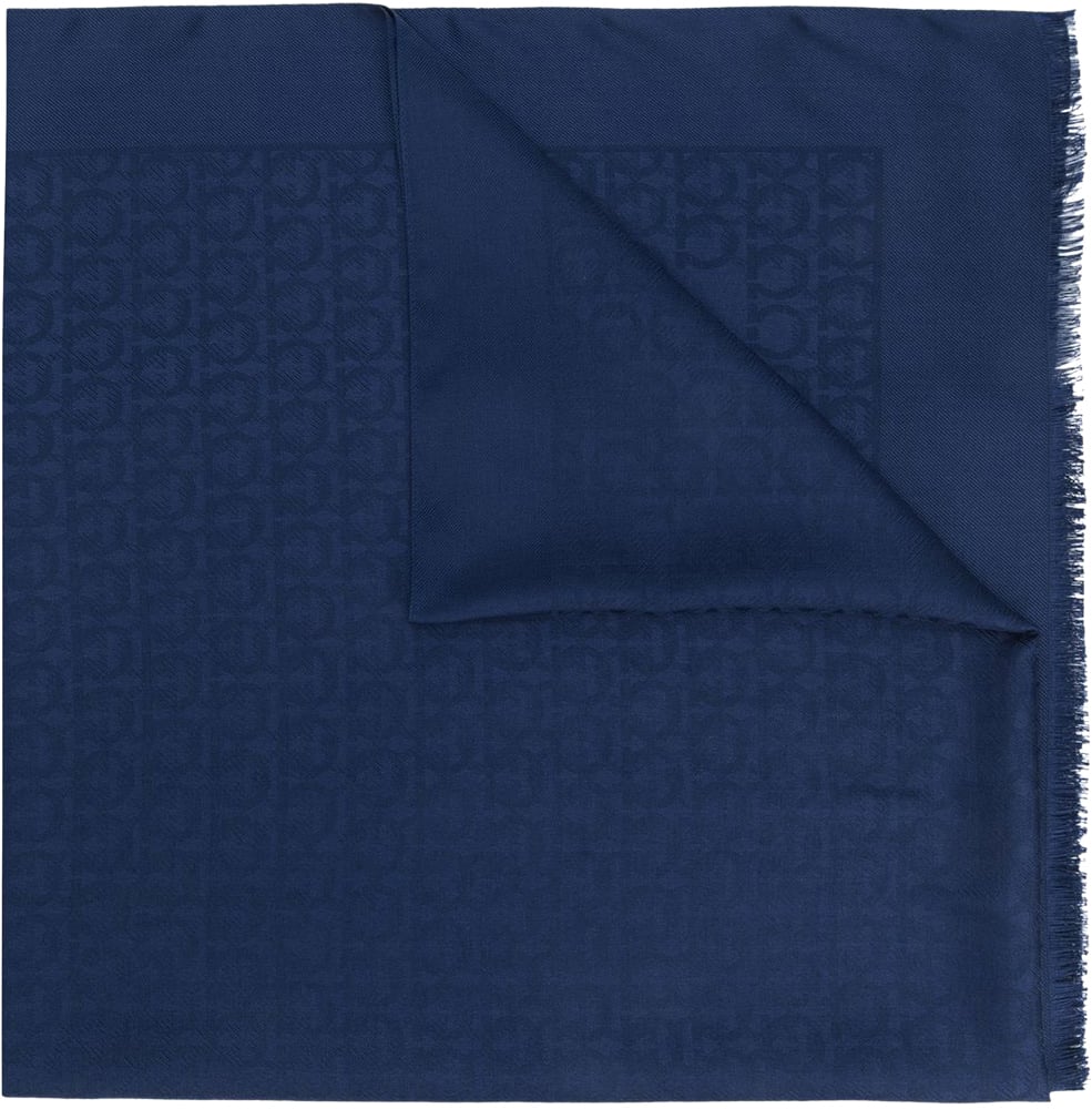 Ferragamo Scarfs Blue Blauw