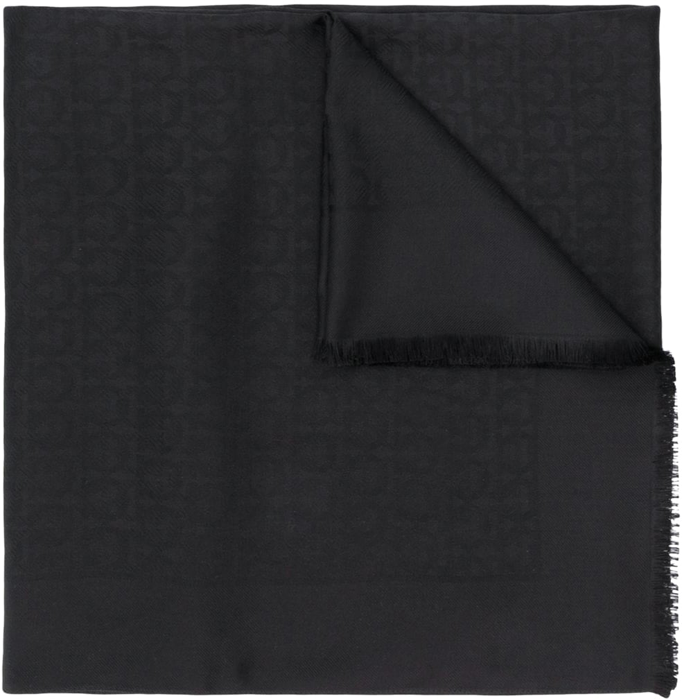 Ferragamo Scarfs Black Zwart