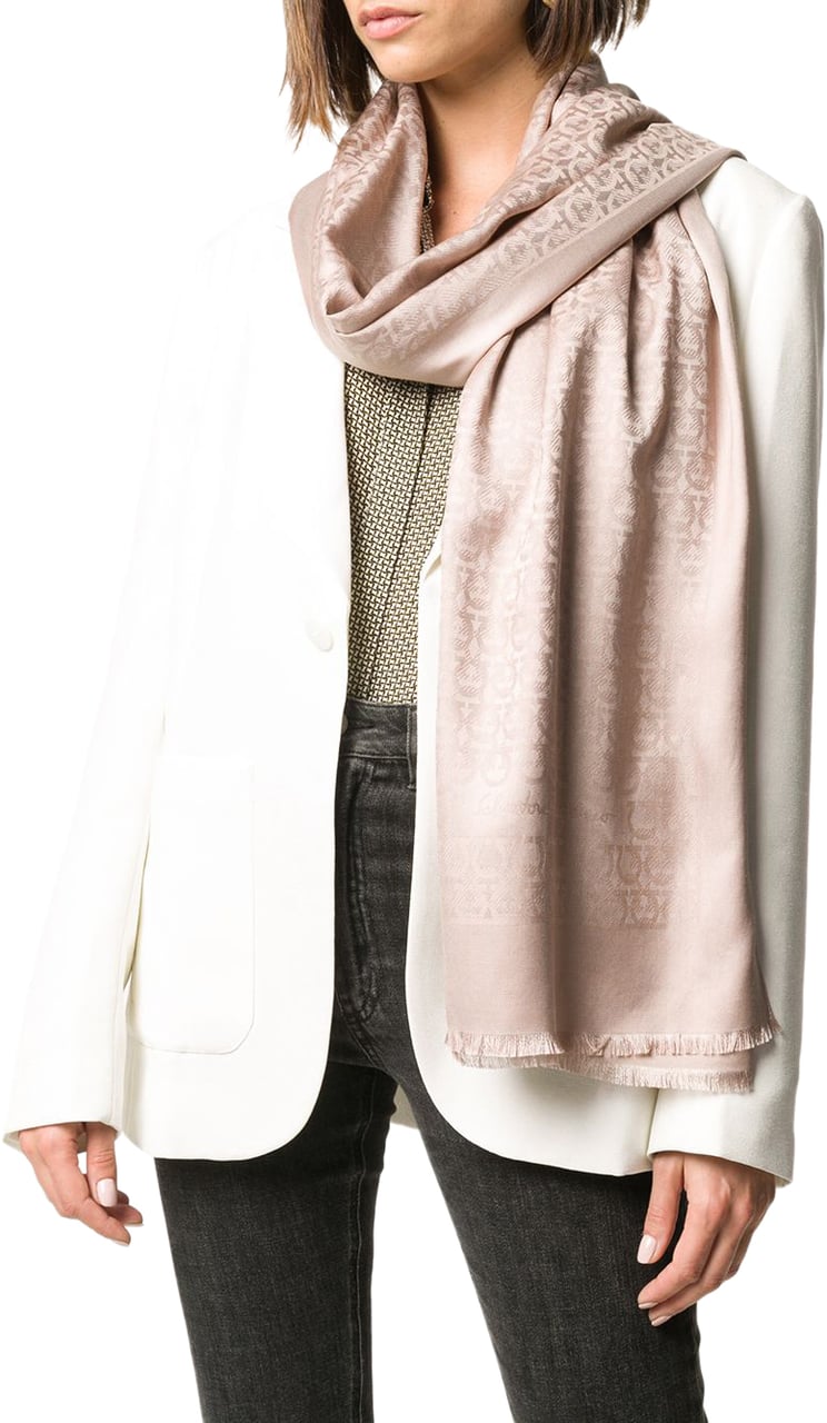 Ferragamo Scarfs Beige Beige