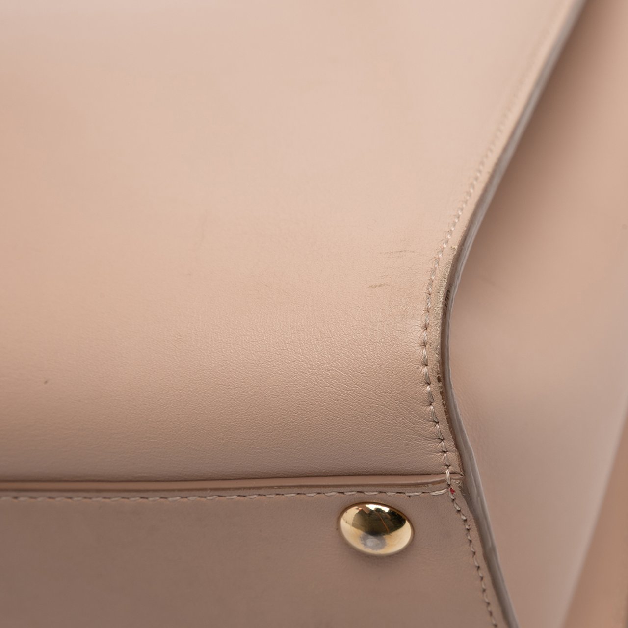 Ferragamo Leather Gancini Marlene Tote Bruin