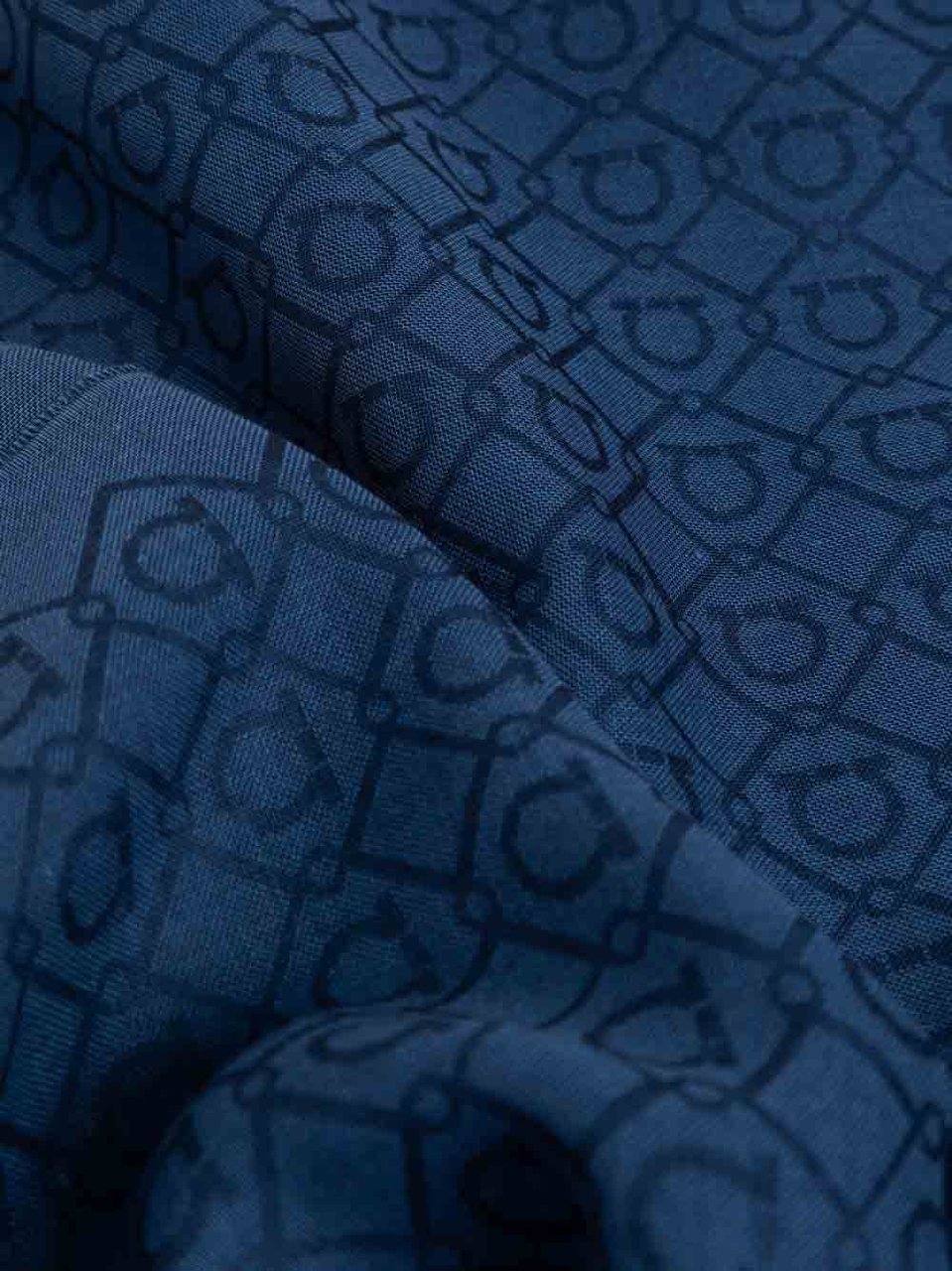 Ferragamo Scarfs Navy Navy