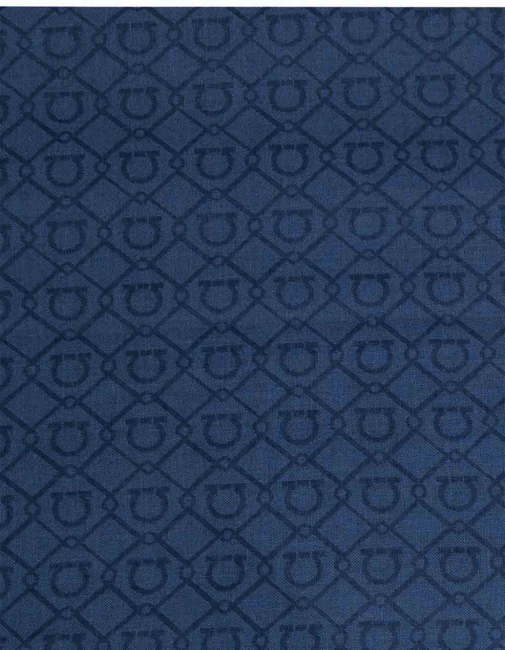 Ferragamo Scarfs Navy Navy
