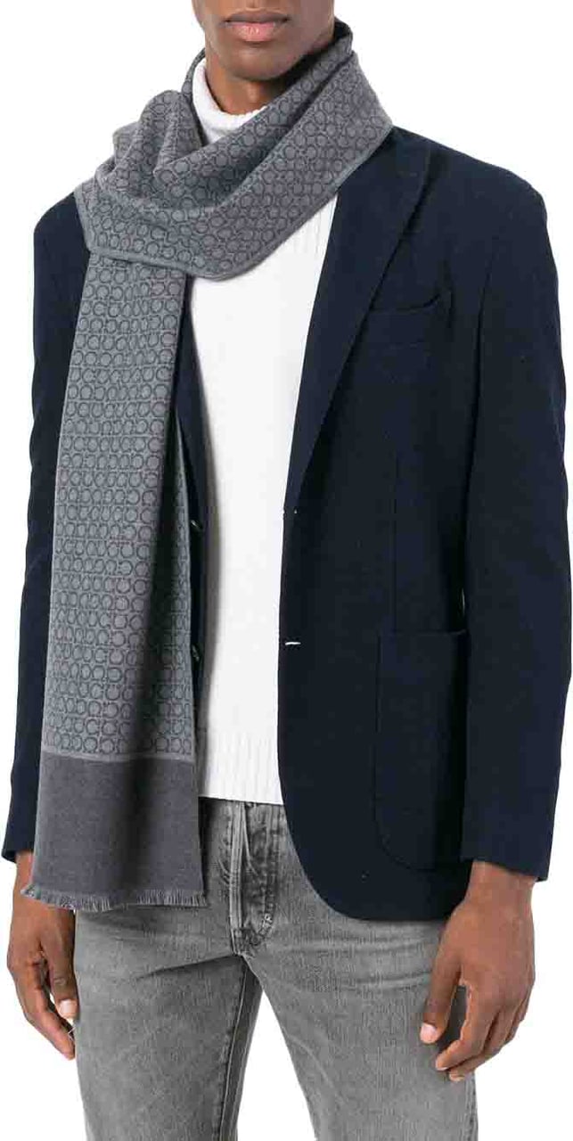 Ferragamo Scarfs Grey Grijs