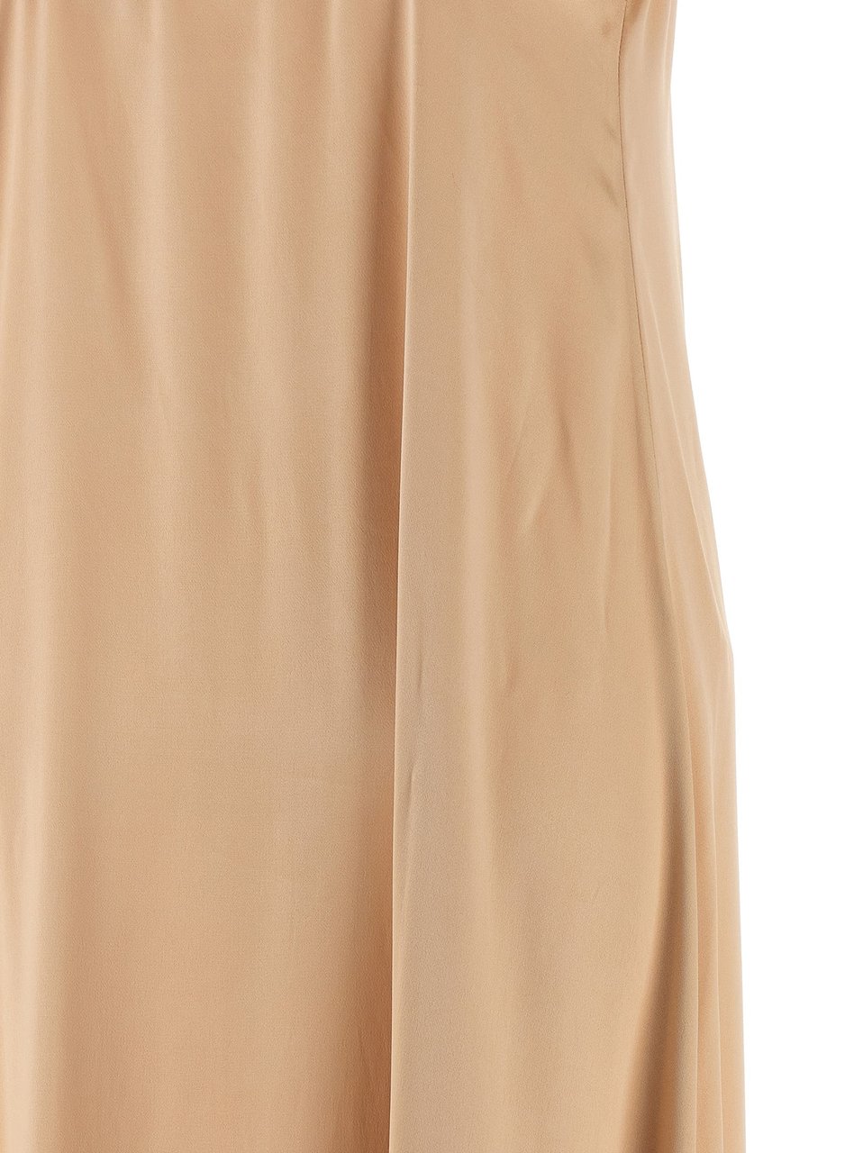 Ferragamo Beige Viscose Long Dress Beige