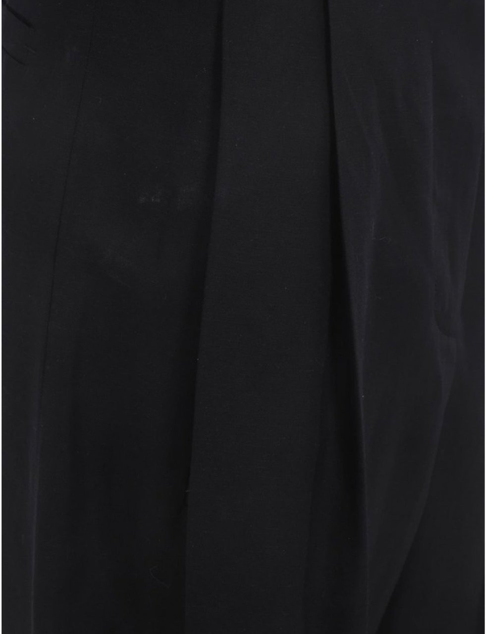 Ferragamo Salvatore Ferragamo Silk And Linen Pants Zwart
